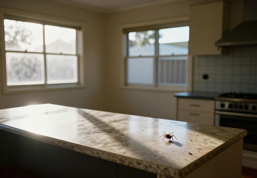 Wasp nest under an Avalon Beach eave before removal